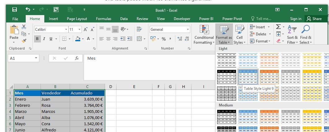 rangos y tablas en excel