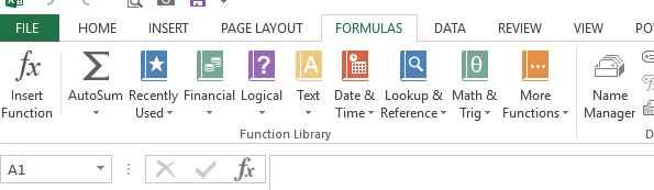 Función en Excel