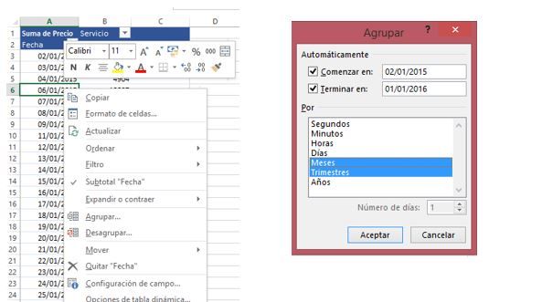 Tablas dinámicas en Excel