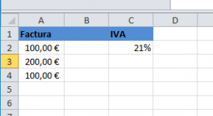 Referencia absoluta en excel, explicación y ejemplo de uso