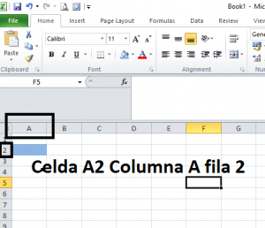 Referencias en Excel. Tipos de referencias.